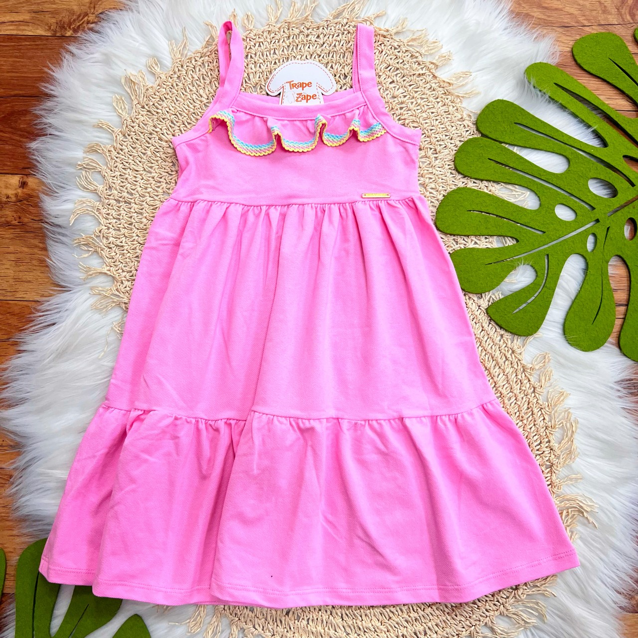 Vestido Candy - Rosa Chiclete